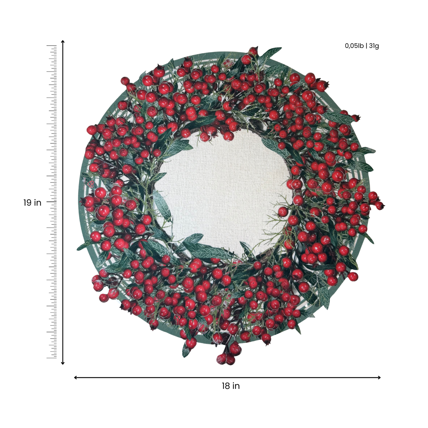 Berry Christmas Placemat