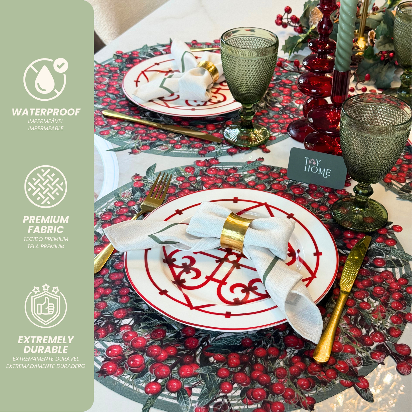 Berry Christmas Placemat