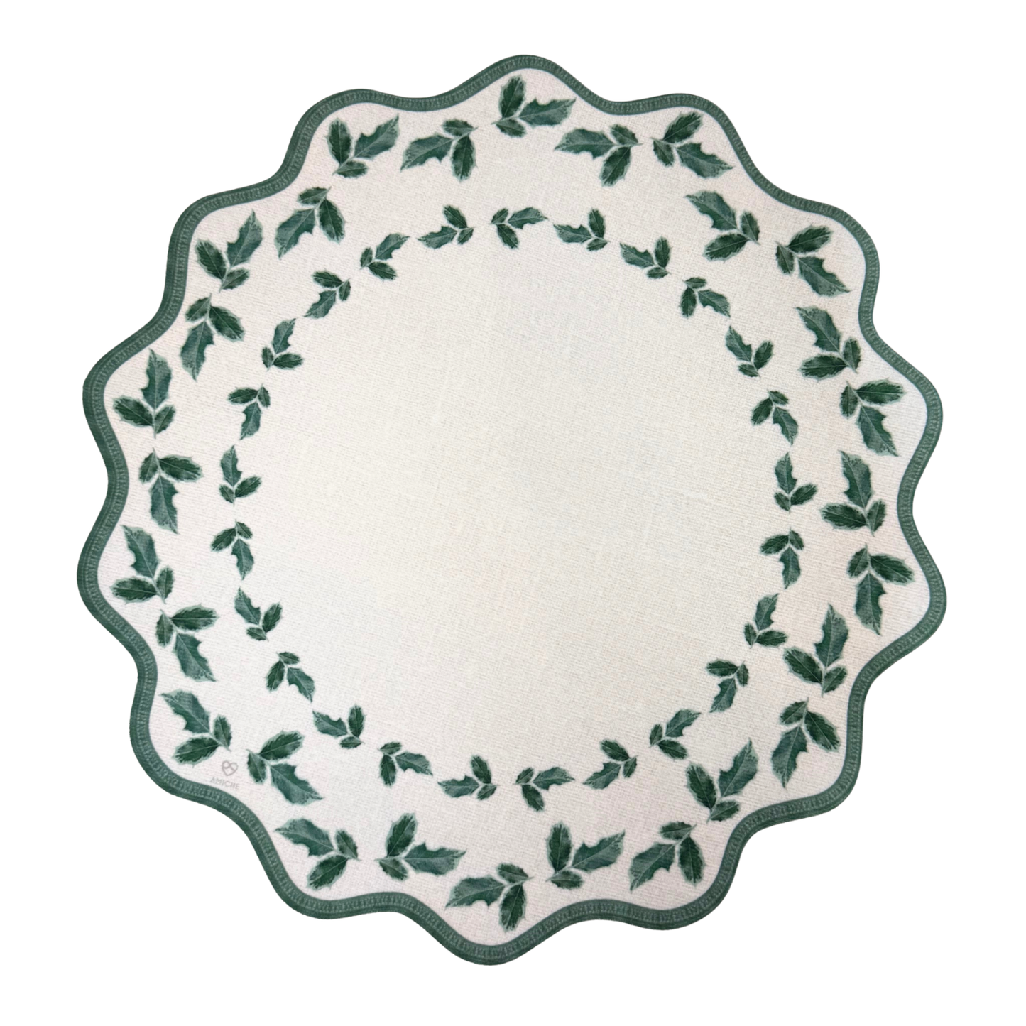 Holly Wreath Placemat