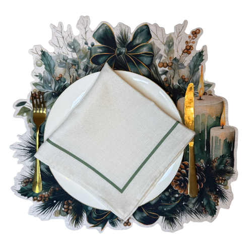 Candle Wreath Placemat