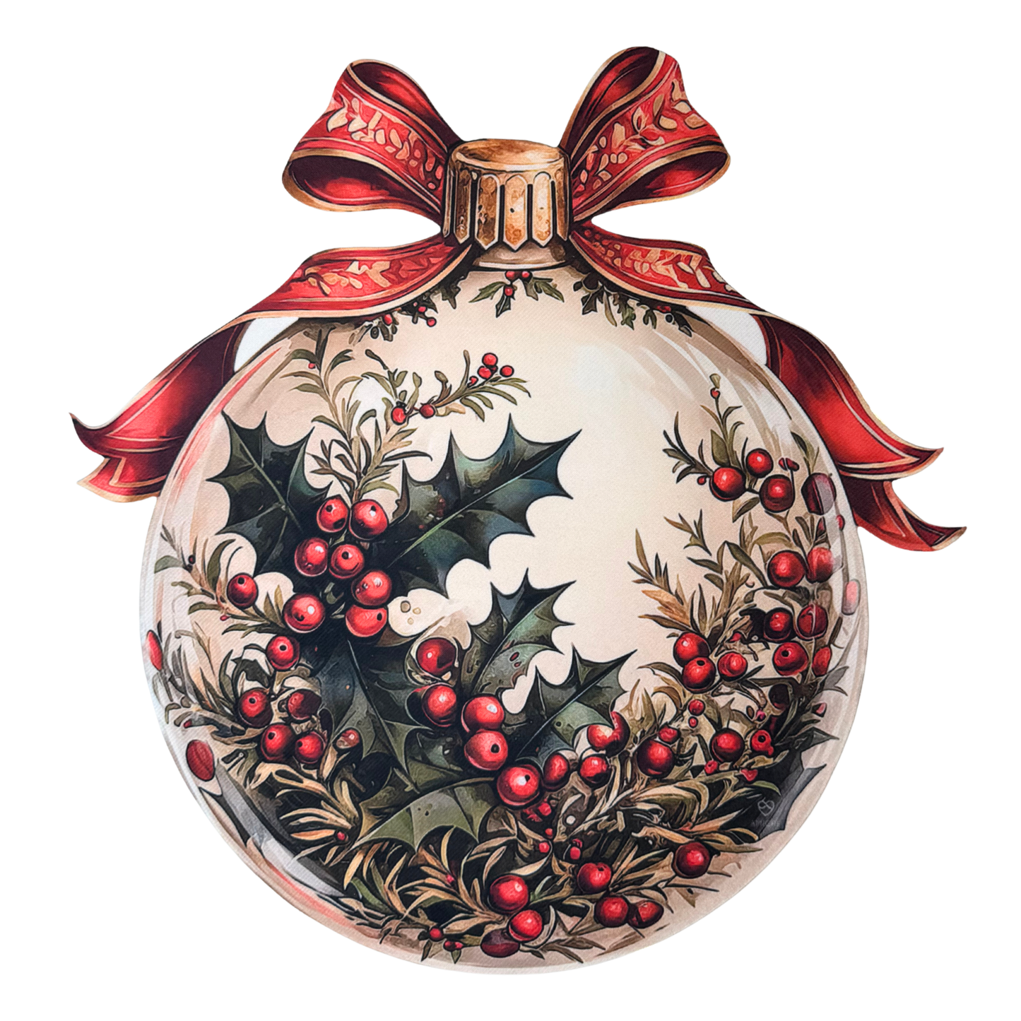 Holly Christmas Placemat