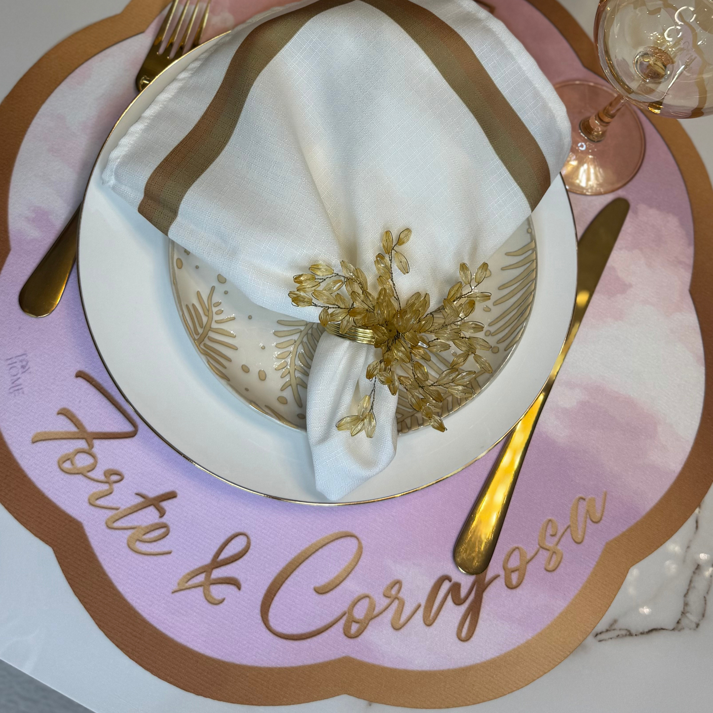 Forte & Corajosa Placemat