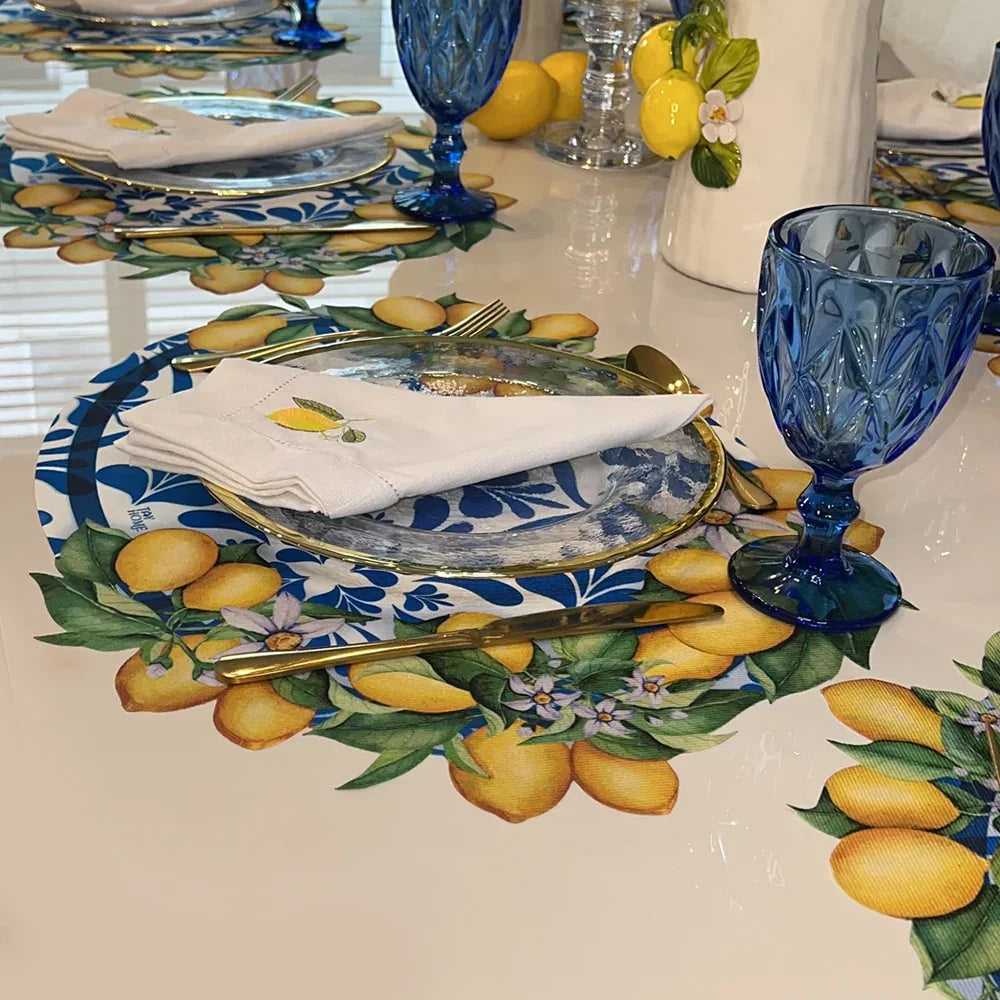 Lemons Placemat