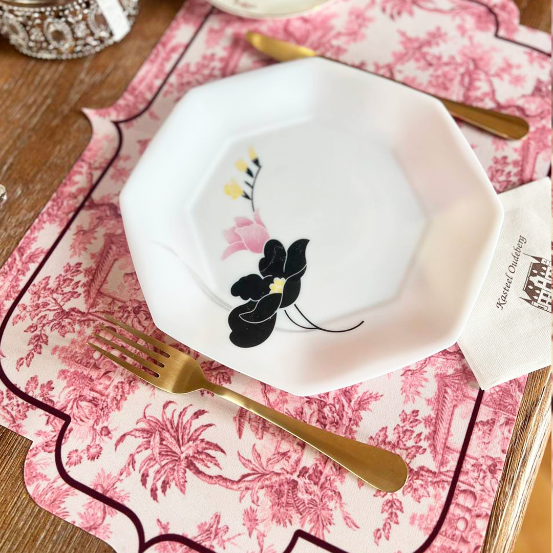 Toile de Jouy Marsala Placemat