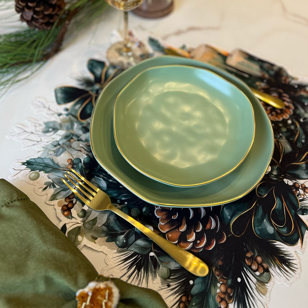 Christmas Candle Placemat